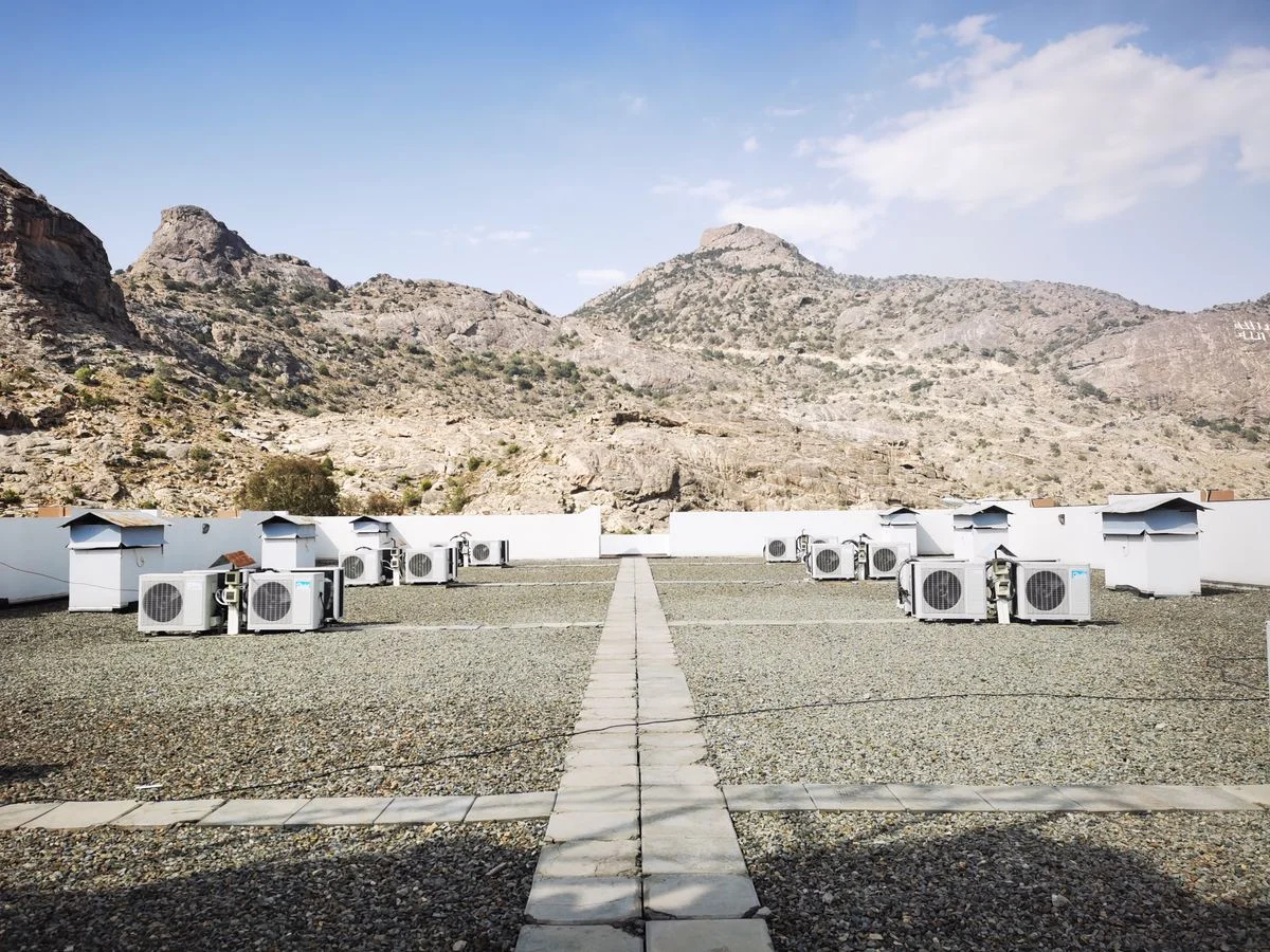 Commercial rooftop HVAC and mechanical equipment